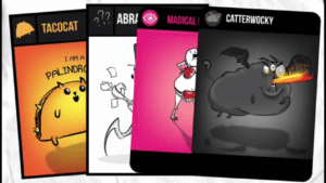 Exploding Kittens cards