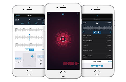 Music Memos Interface