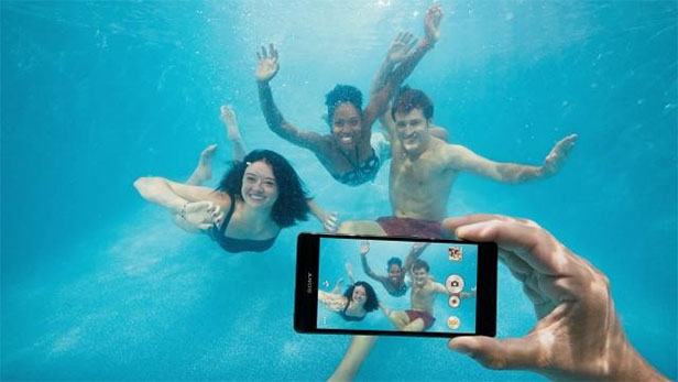 shower iPhones - like the xperia