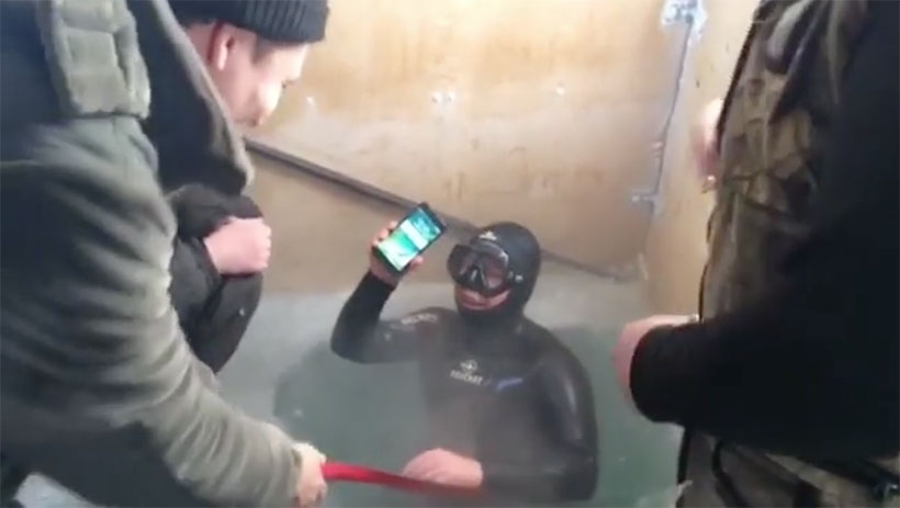 ice fishing iPhone 7