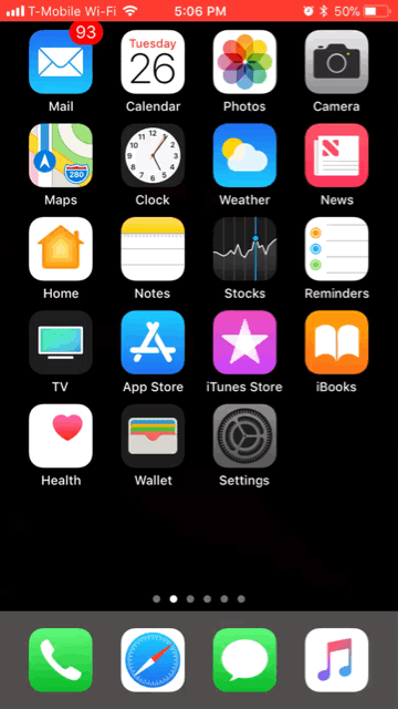 Move icons