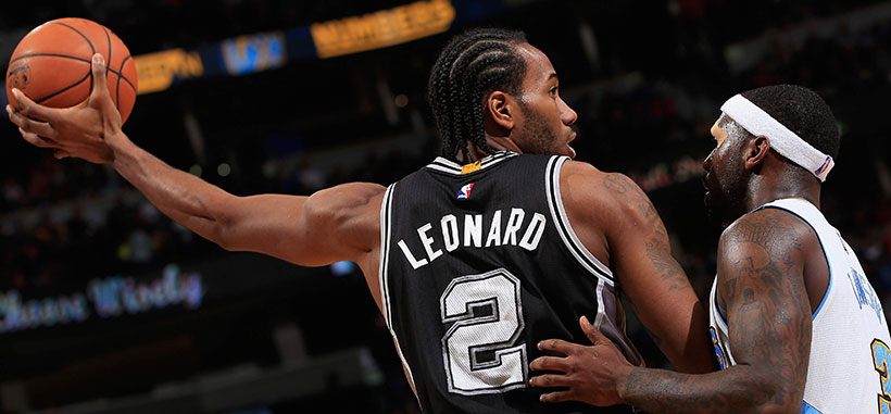 one hand keyboard kawhi leonard