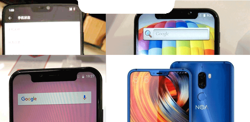 notch phones at Mobile World Congress