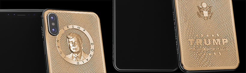 iPhone X trump edition