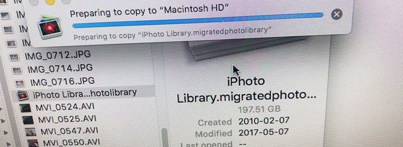 Photos recovered
