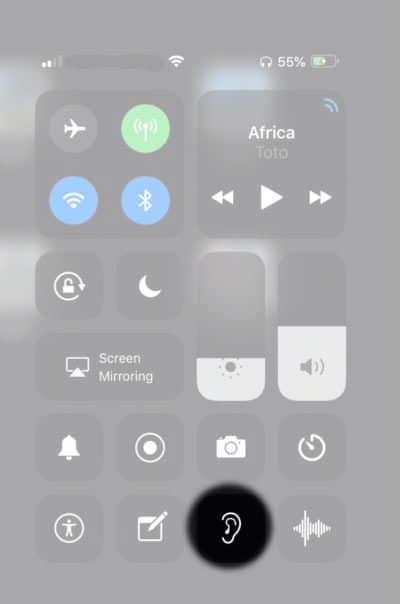 AirPods Live Listen