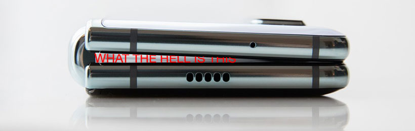 Samsung Galaxy Fold almost folds