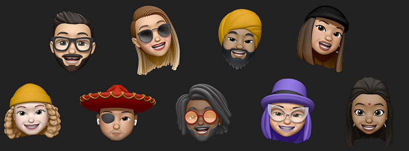 iOS 13 Memojis