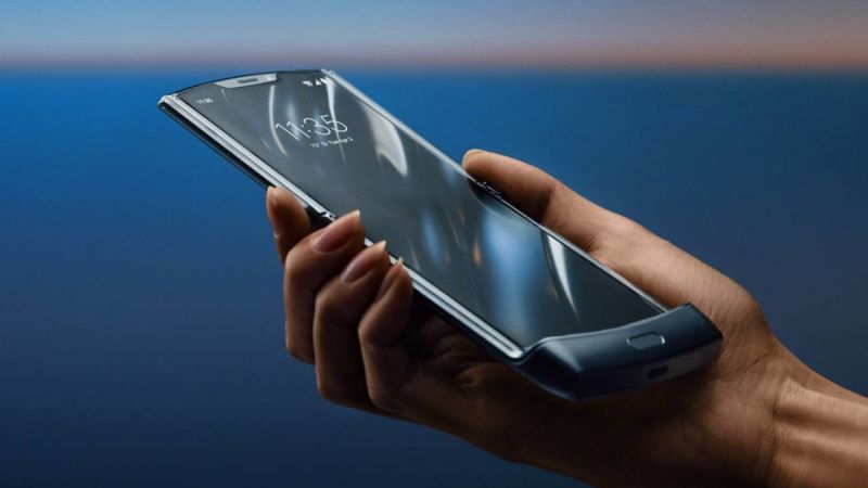 Motorola Razr Opened