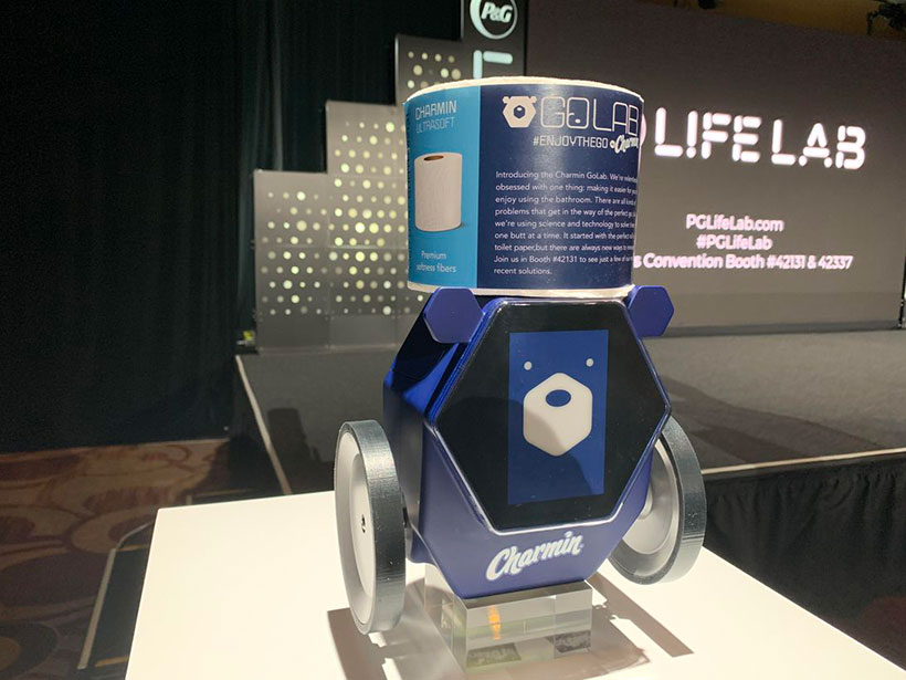 CES 2020 Charmin robot