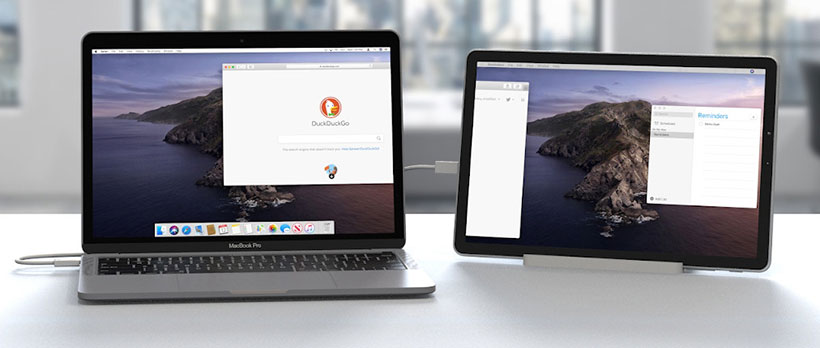 Sidecar in Mac OS Catalina